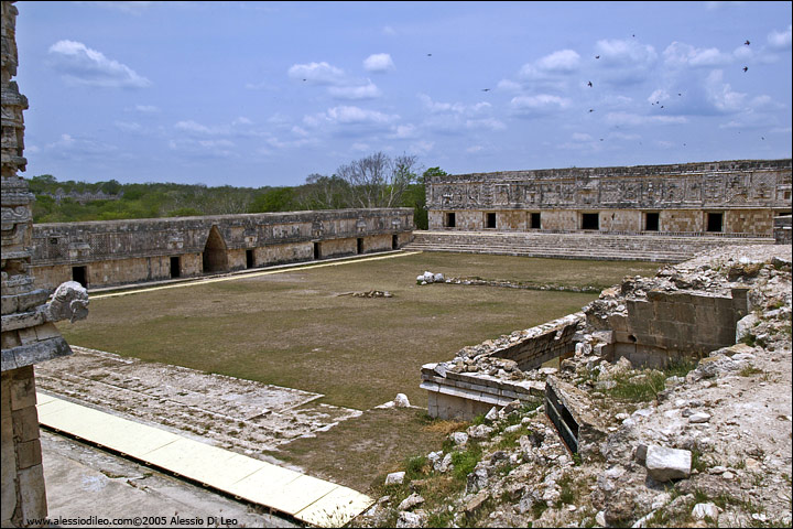 Il complesso della casa delle monache - Uxmal