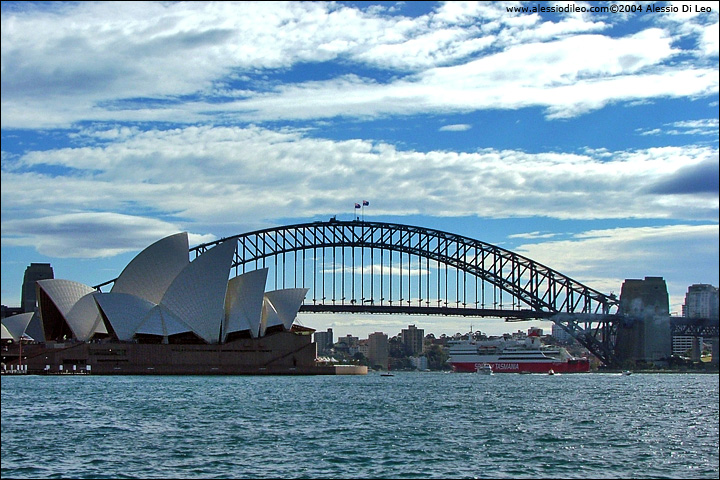L'Opera House e l'Arbour Bridge - Sydney