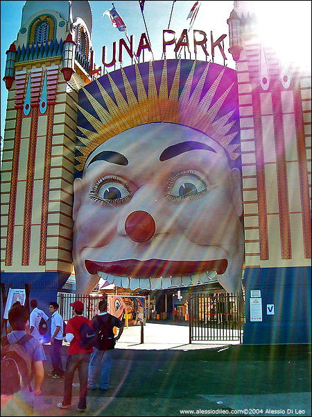 L'ingresso del luna park - Sydney