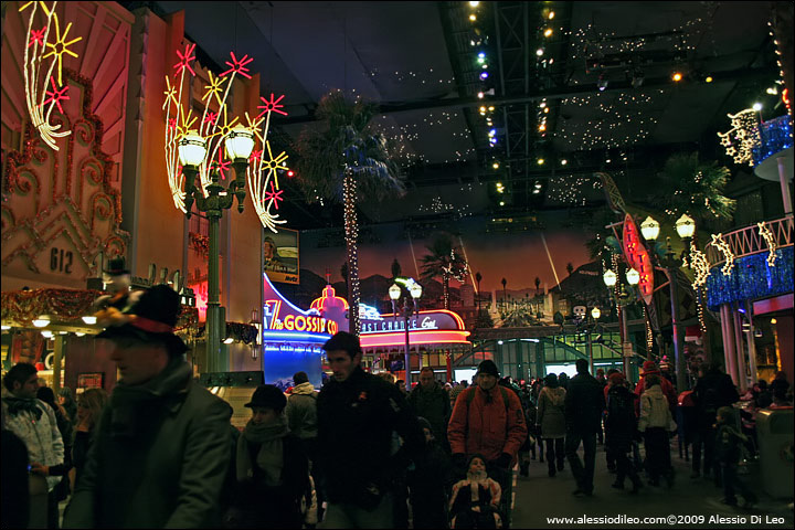 L'interno dello Studio 1 - Disneyland