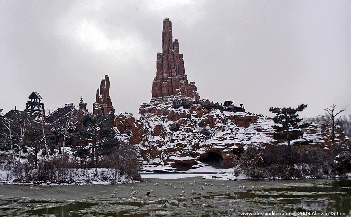 Il rollercoaster Big thunder mountain - Disneyland