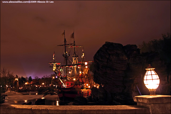 La zona dei pirati dei caraibi - Disneyland