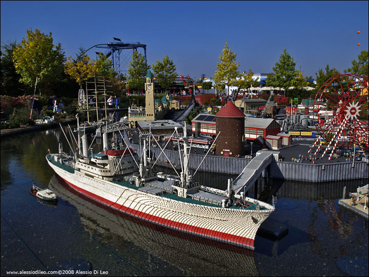 Il porto di Amburgo - Legoland