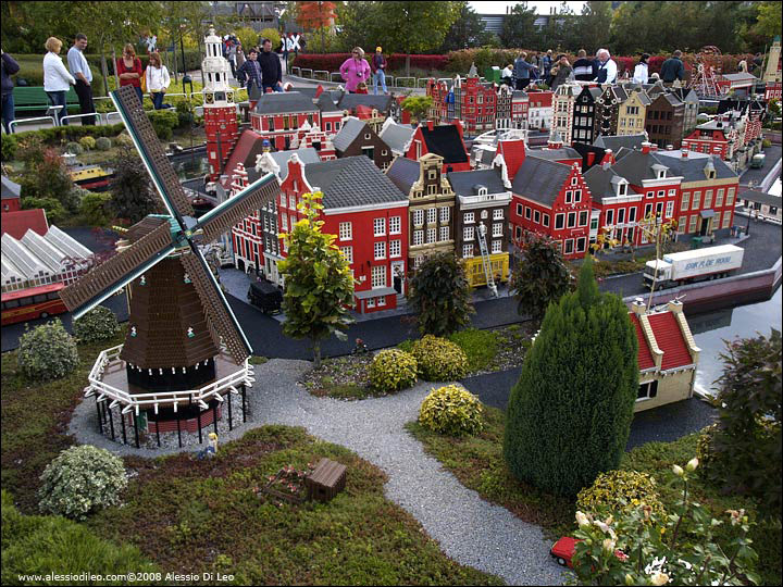 Amsterdam e i suoi mulini a vento - Legoland