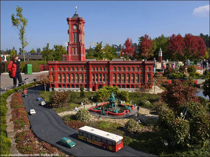 Il rosso municipio di Berlino - Legoland