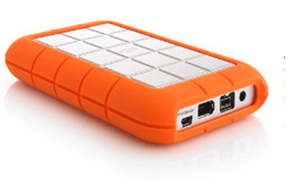 LaCie Rugged All Terrain da 160GB con Tripla Interfaccia