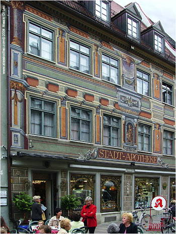 Per le vie del centro di Fuessen