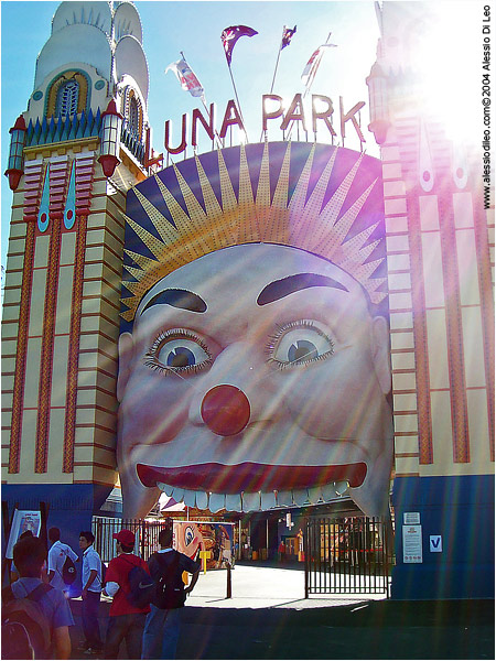 Ingresso al luna park