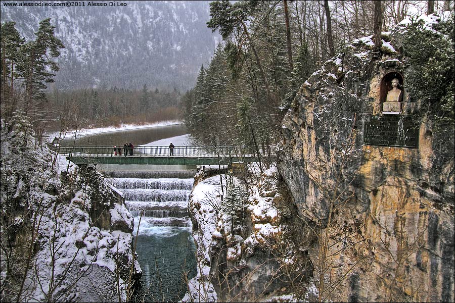 Le cascate del fiume Lech