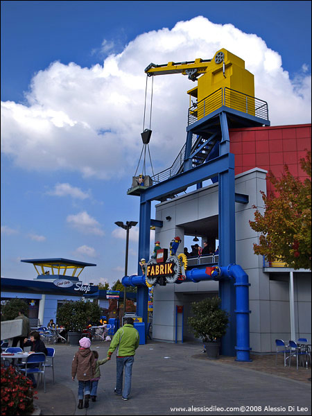 L'entrata della Lego Fabrik - Legoland