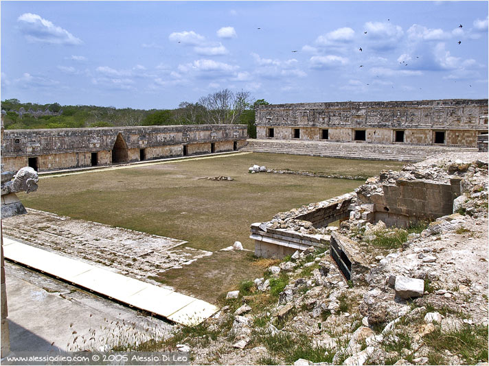 Il complesso della "casa delle monache" - Uxmal