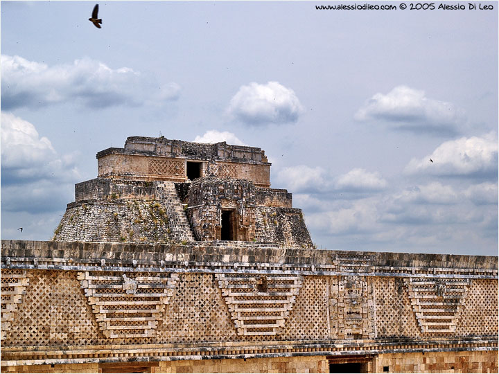 Altare del "palazzo delle monache"  - Uxmal