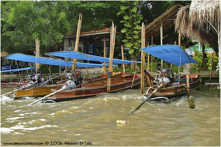 Le caratteristiche "long tail boat" 